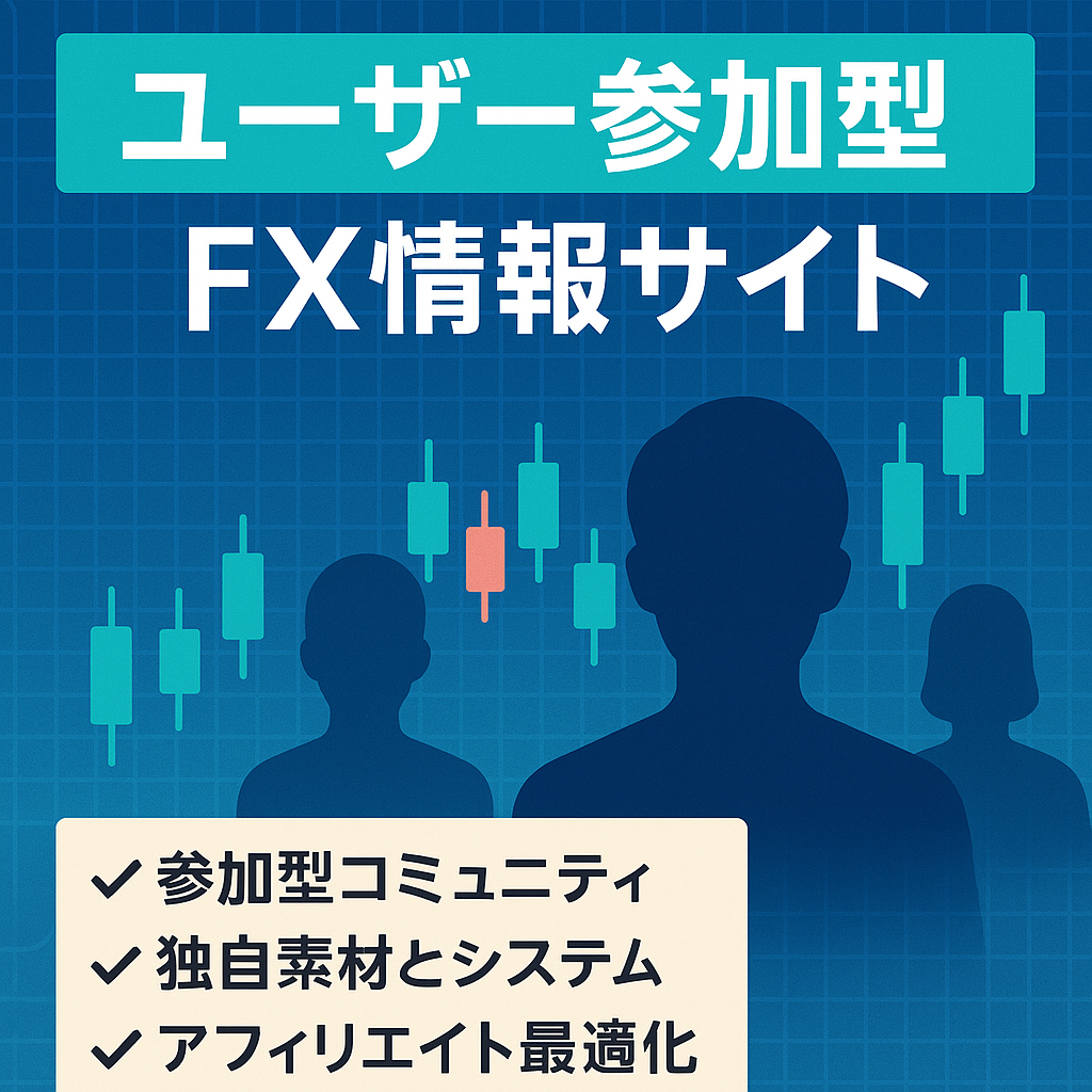 ユーザー参加型のFX情報サイト。独自の運用システムを導入しております