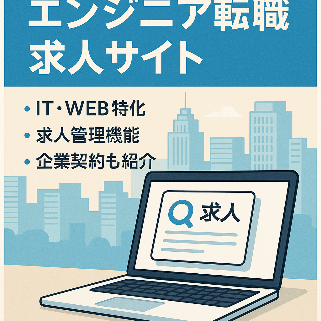 【エンジニア紹介事業を始めたい方必見！】エンジニア転職の登録・求人サイト