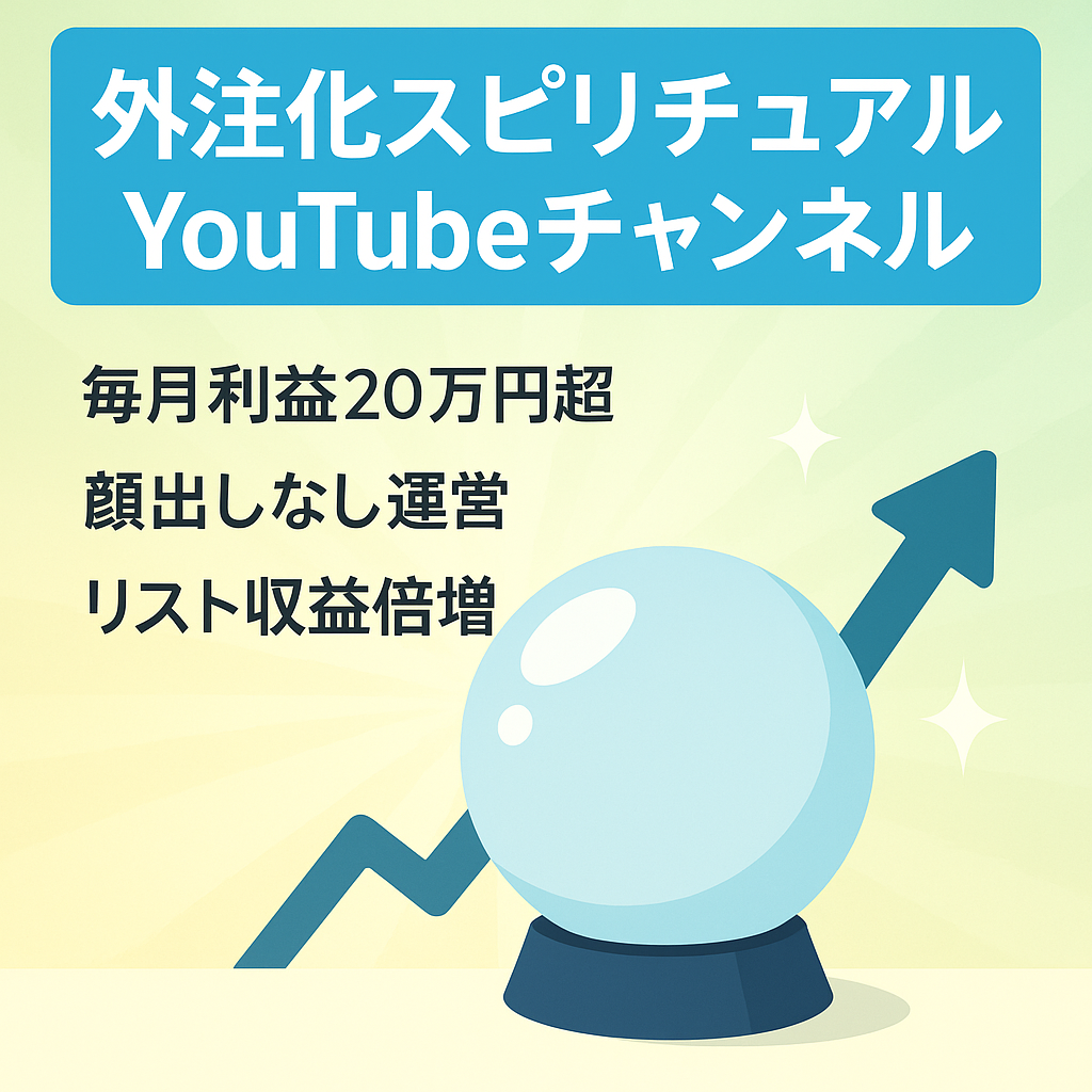 【30万円以上の収益】完全外注化で5月は収益３０万円越え！登録者数12,000人のスピリチュアルYouTubeチャンネル