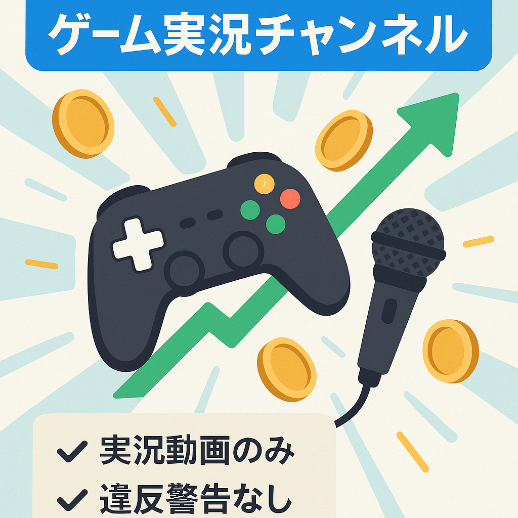 総収益700万円【登録者数3.4万人】ゲーム実況チャンネル/交渉はスピード重視