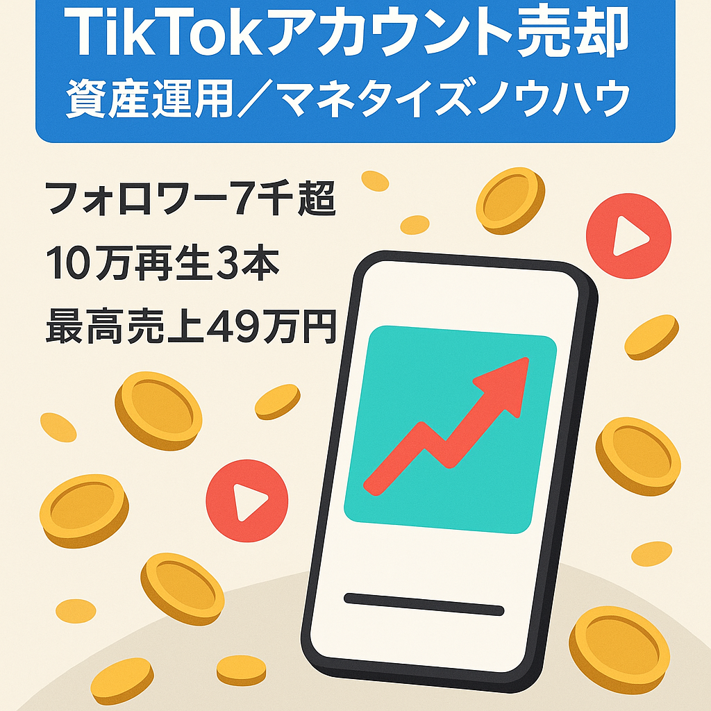 【期間限定50%off】資産運用やマネタイズのノウハウ共有(フォロワー7000人超)最高売り上げ49万円/月