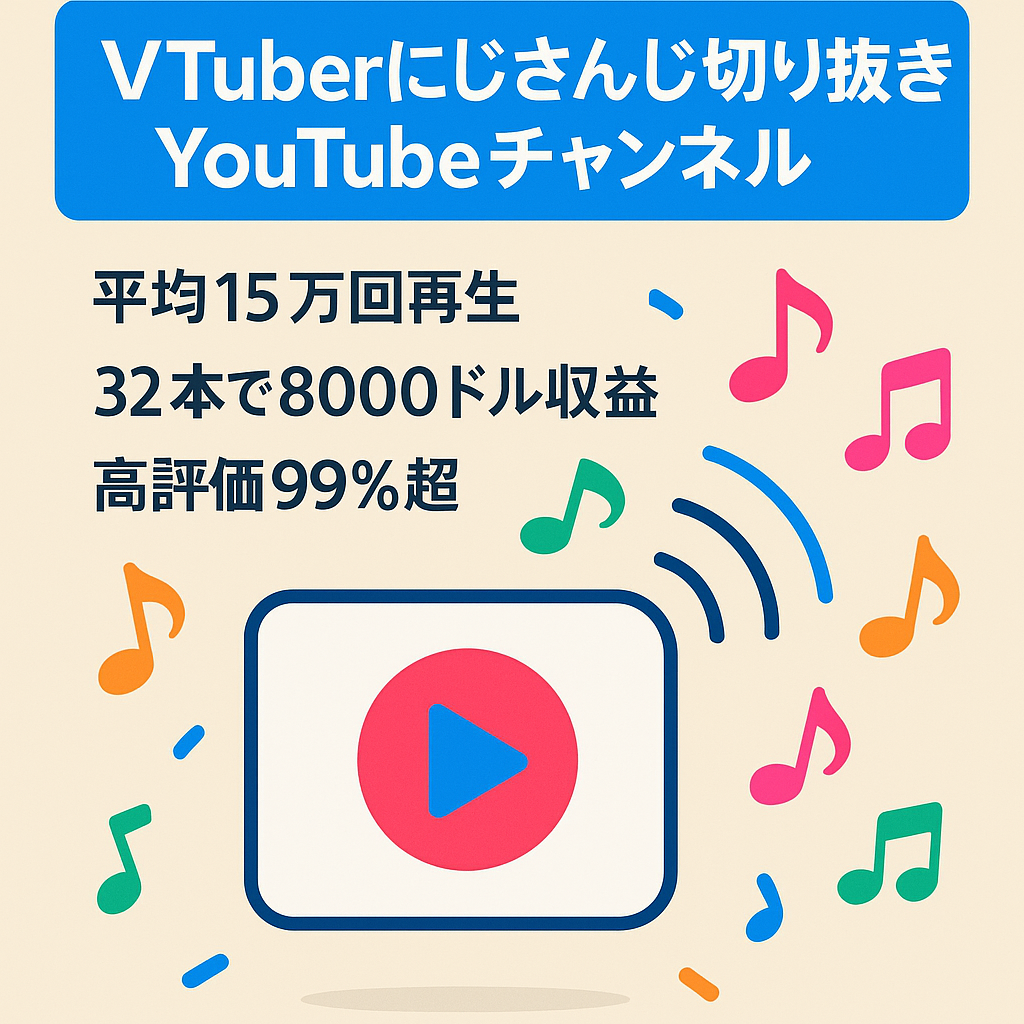 【VTuber切り抜きチャンネル】平均再生数15万回のにじさんじ切り抜きチャンネル【高評価率99%以上】