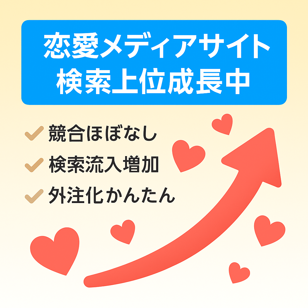 【全記事〜検索TOP5】右肩上がりで成長中のニッチジャンル恋愛メディア