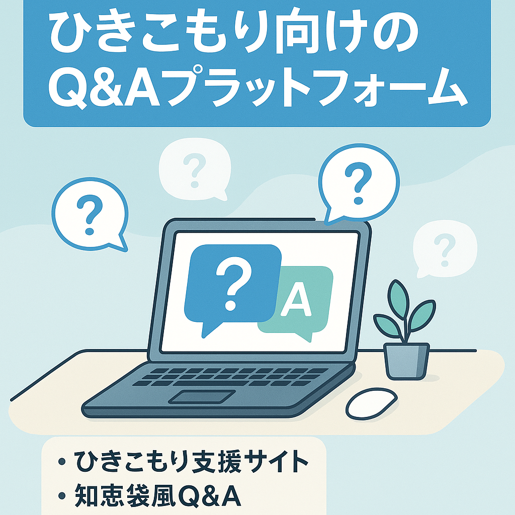 ひきこもり向けのQ&Aプラットフォーム