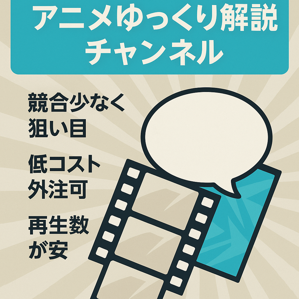 【登録者数1万1000人！】アニメのゆっくり解説系チャンネル【フル外注可能！】