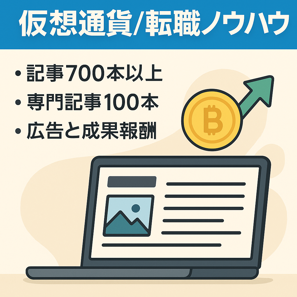 Twitterでの集客化と仮想通貨・転職・ビジネスノウハウサイト