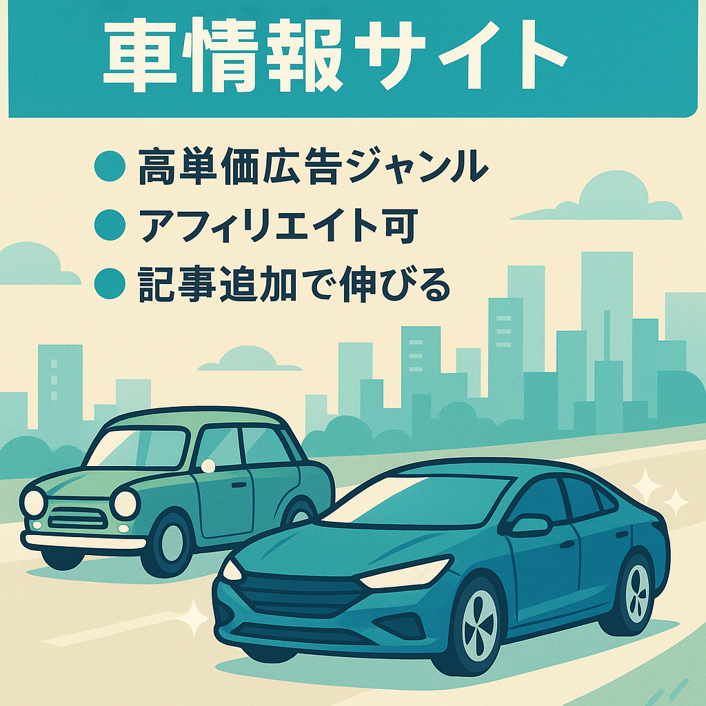 【70記事あり】新車や中古車など主に車に関する情報を発信しているメディア