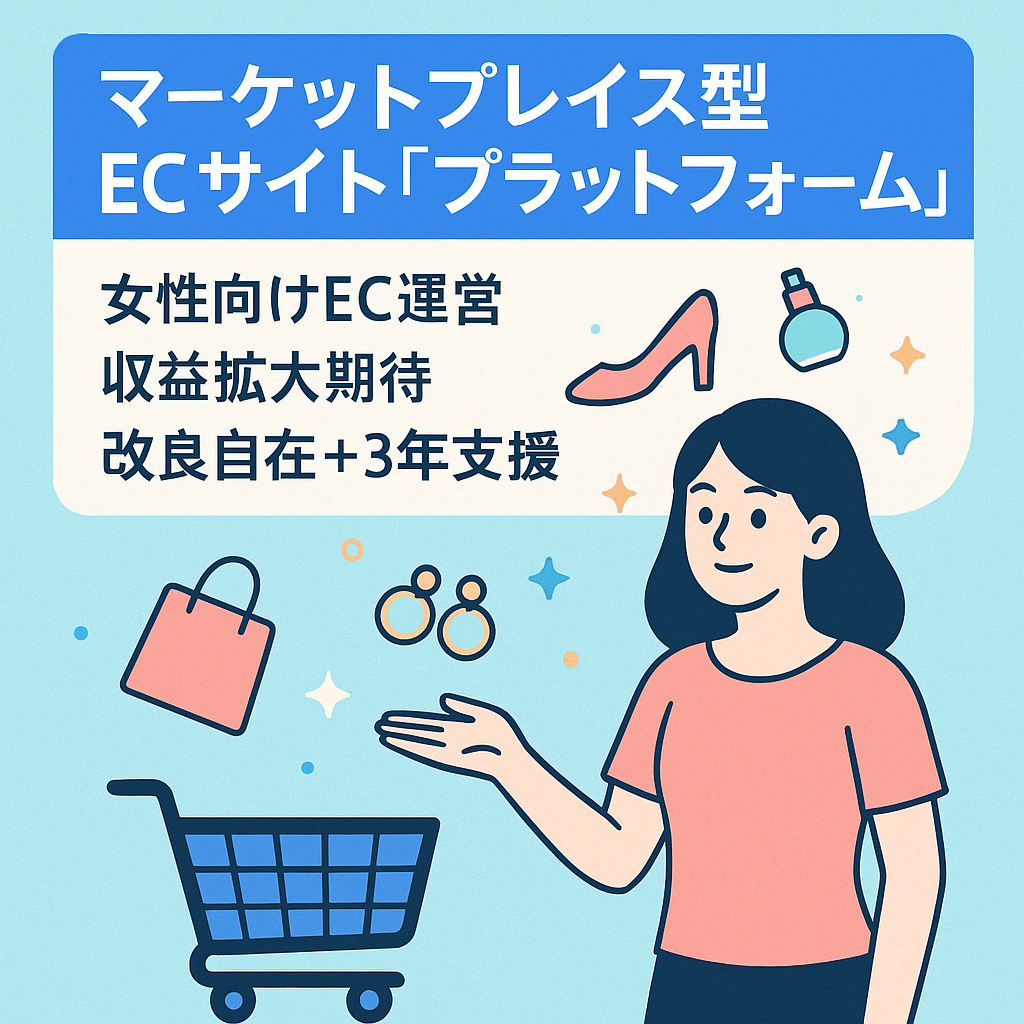 マーケットプレイス型のECサイト「プラットフォーム」