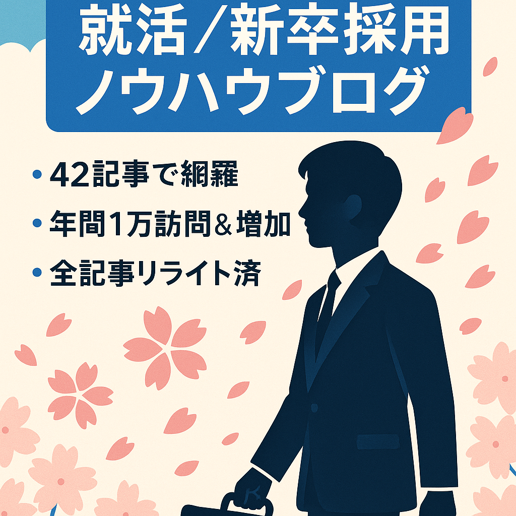 【新卒採用特化】就活生向けに就職活動のすべてを伝えるブログ