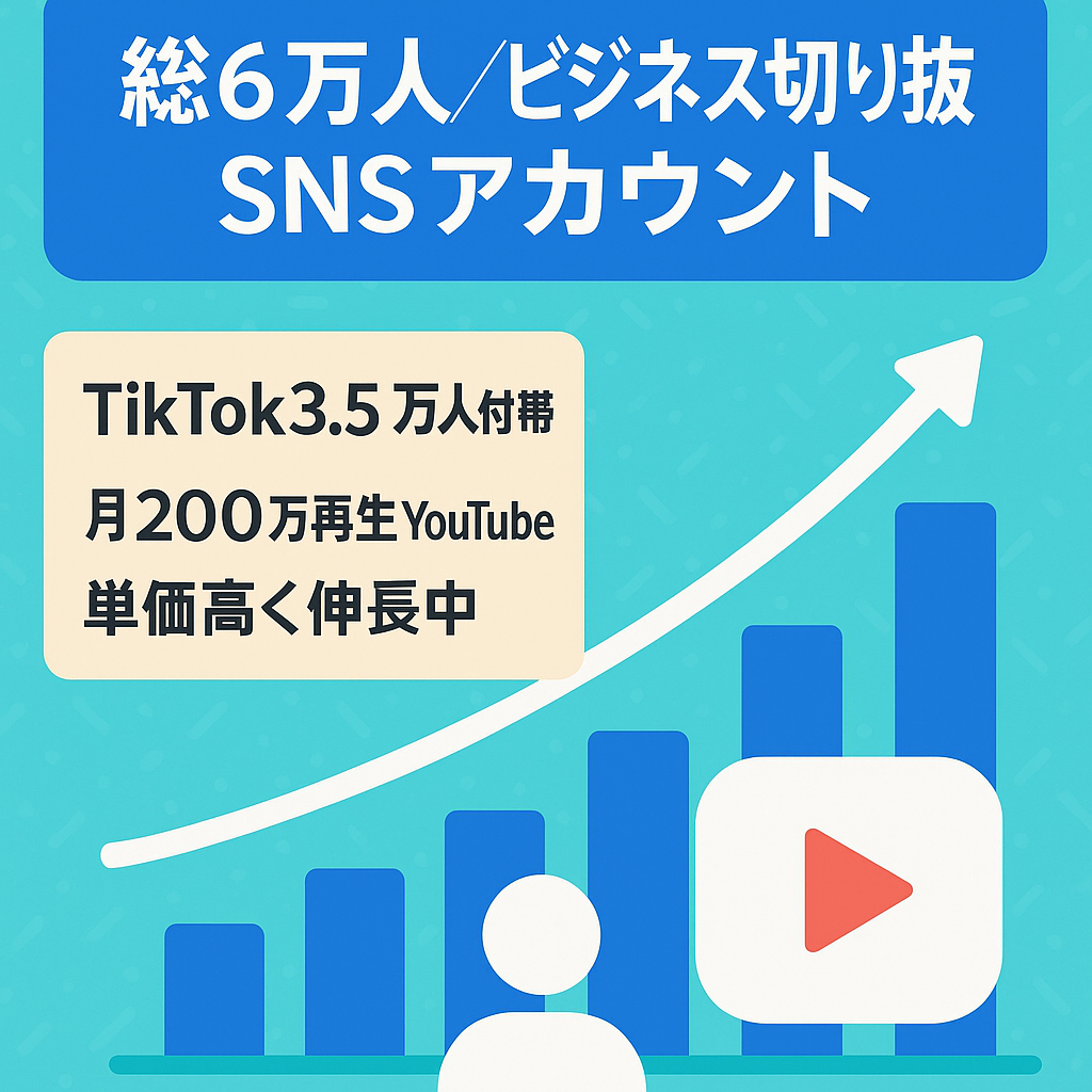 【総SNSフォロワー6万人】収益単価が高い某ビジネス系切り抜きアカウント
