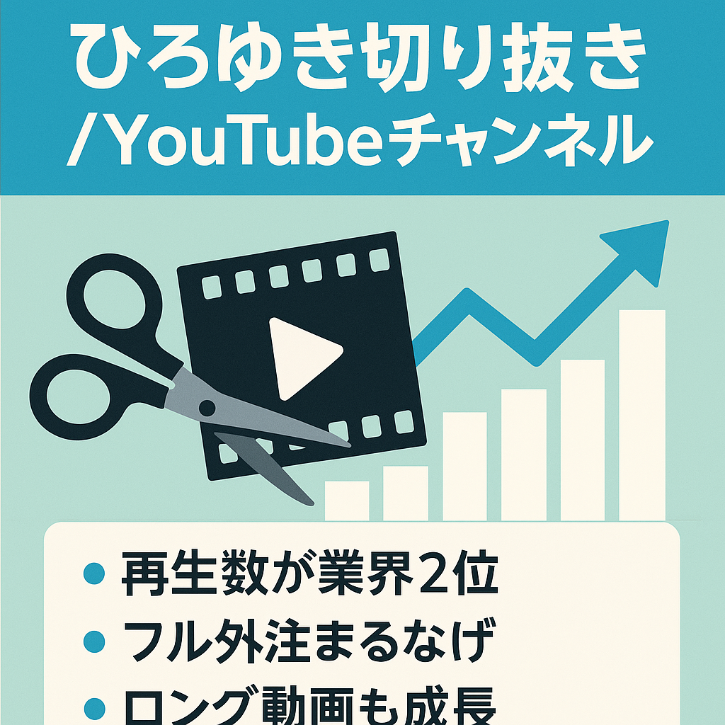 【総再生数No2・登録者10万人越え】ひろゆき切り抜きYouTubeチャンネル(※ショート動画中心のチャンネル)【フル外注可能】