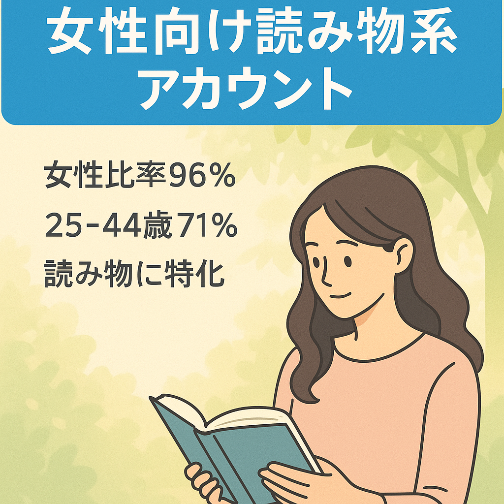 フォロワー1万人の女性向け読み物系アカウント