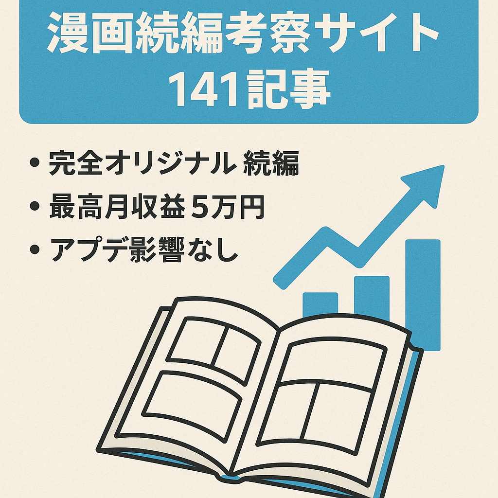 鬼滅の刃、スラムダンクの続き＆考察サイト【計141記事】アドセンス、商標記事からの売上有