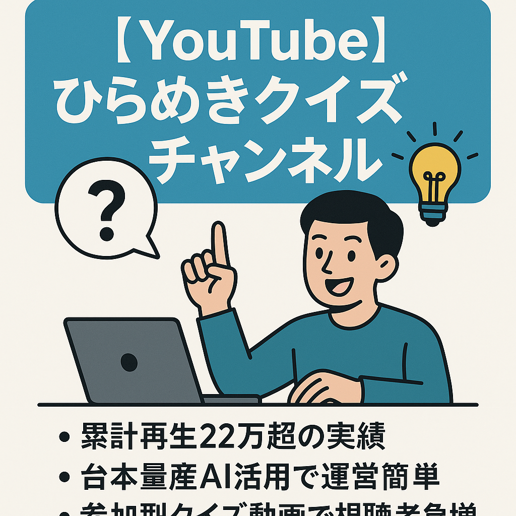 YouTubeショート視聴者参加型で、ひらめきや笑いを楽しめるユニークなクイズチャンネル