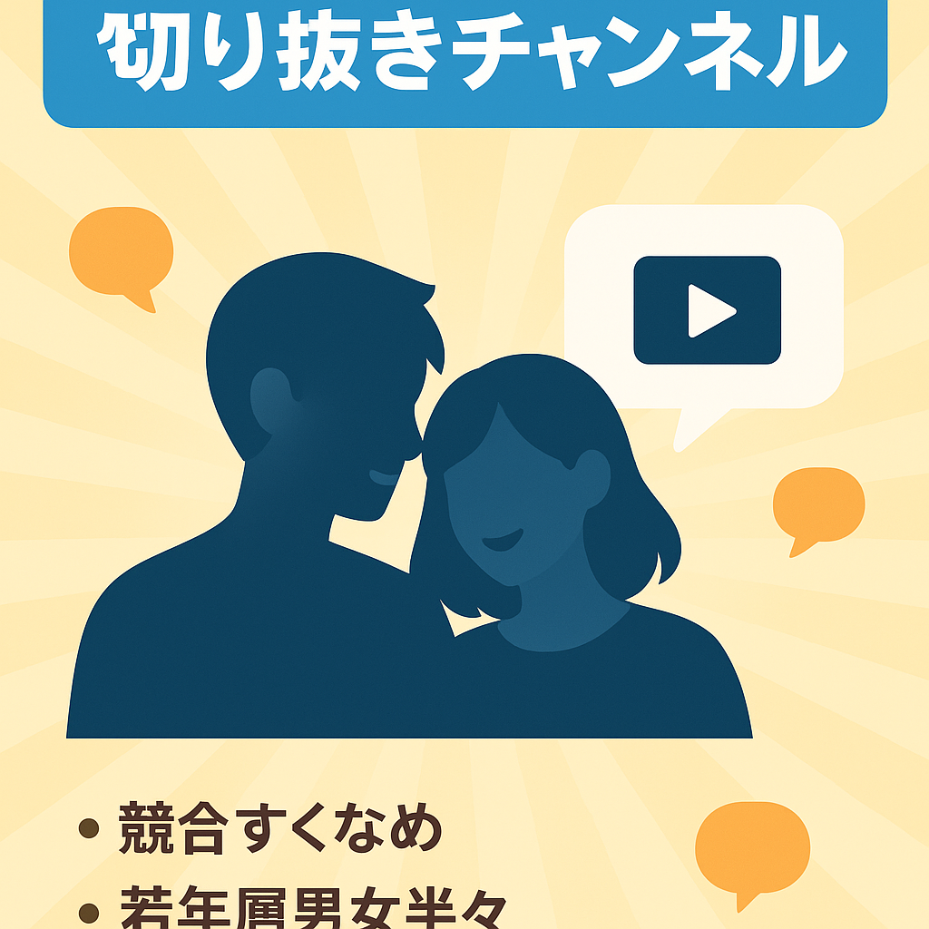 登録者100万人越えカップルYouTuber切り抜きチャンネル