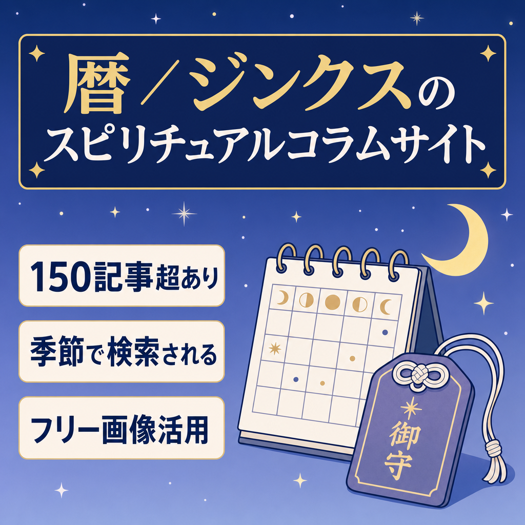 【最終値下げ】暦・ジンクス等にまつわるスピリチュアル系コラム集【検索流入あり/150記事超】