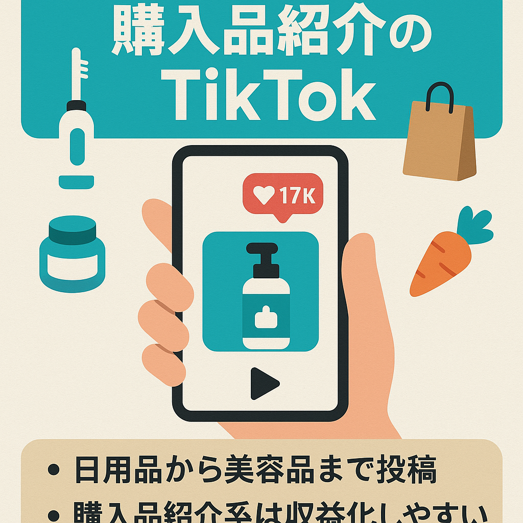 【早い者勝ちの投げ売り価格】7投稿で440万再生17万いいね、TikTok購入品紹介、【運用マニュアル有】
