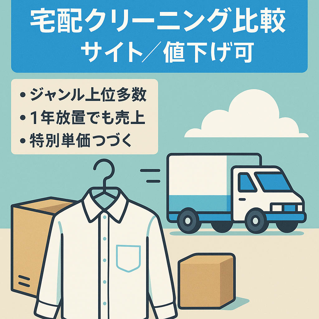 値下げ交渉可能！【宅配クリーニング比較】サイト!アプデに強く大きな影響を受けたことはありません！
