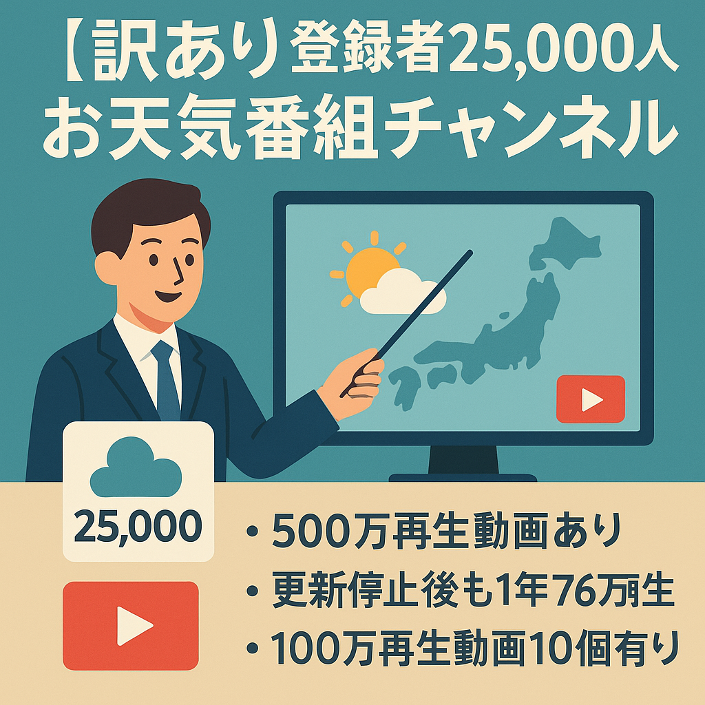 【訳あり】登録者数25000人！某お天気番組切り抜き【最高500万再生】