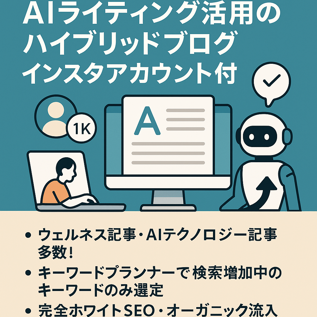 記事数500越えのハイブリッドブログ！記事含め全て譲渡！Wix