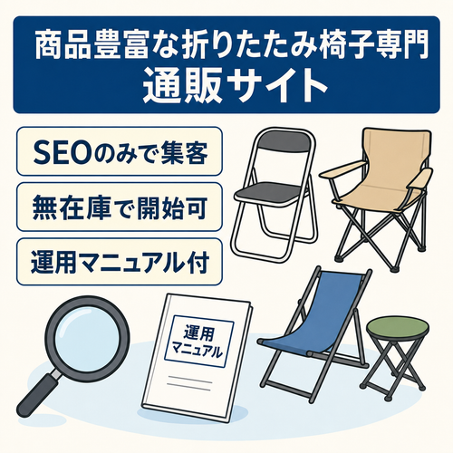 豊富な商品バリエーション！折りたたみ椅子専門通販サイト