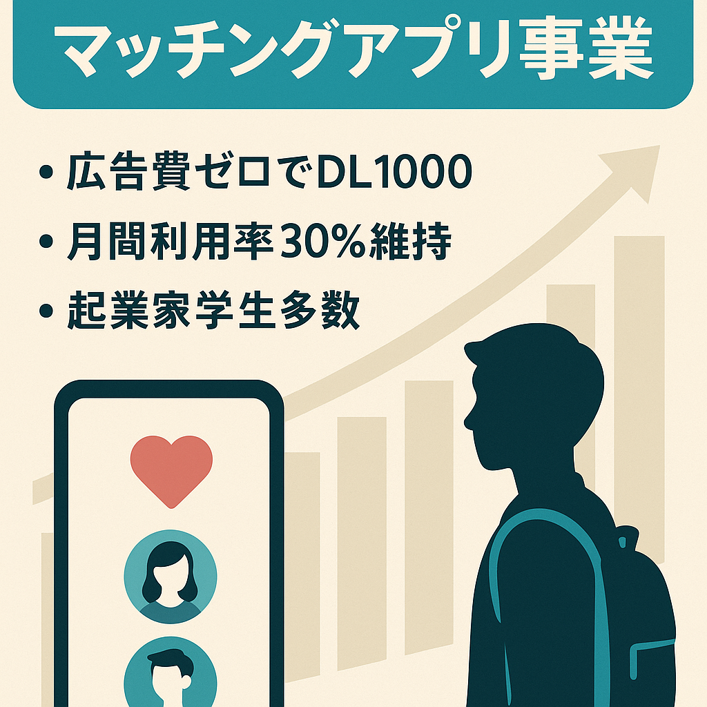 技術やビジネス感度の高い大学生向けマッチングプラットフォーム