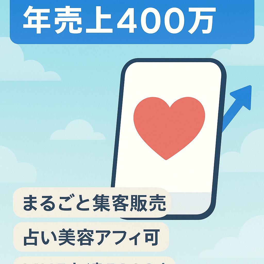 【年間売上400万円越え＆マネタイズ済み】総フォロワー3万人 恋愛事業の集客〜販売まで一気通貫して行えるアカウント【友達追加数5800人の公式アカウント付き】