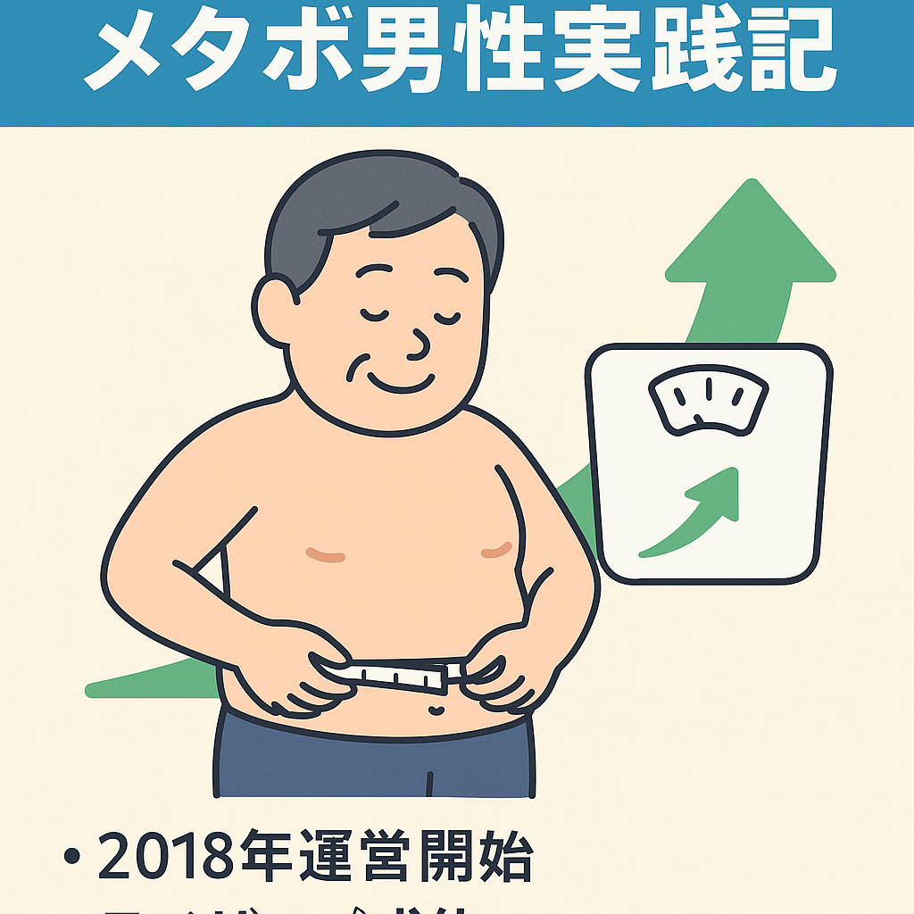 40代が痩せる方法☆メタボ男性実践記