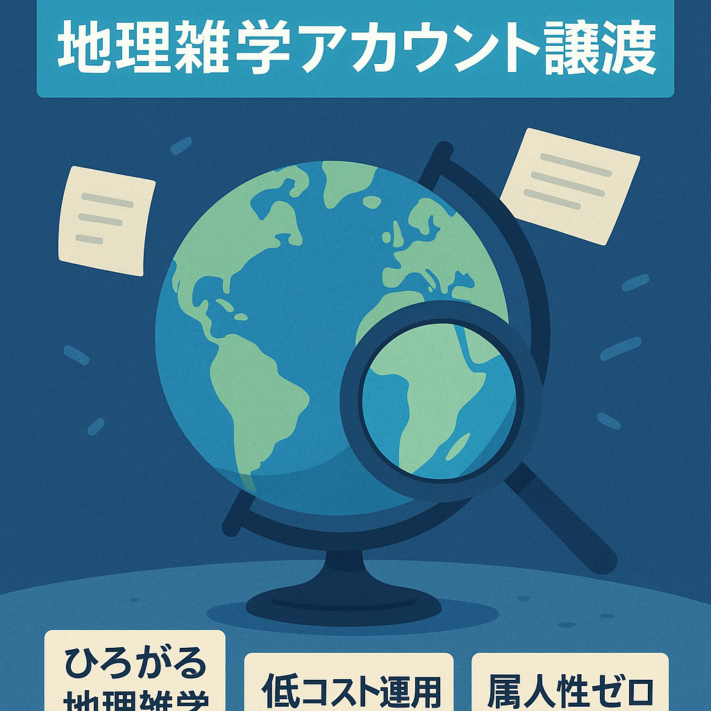 【最高収益約86万円/月】 地理雑学系ゆっくり解説YouTubeアカウントの譲渡【属人性無し】