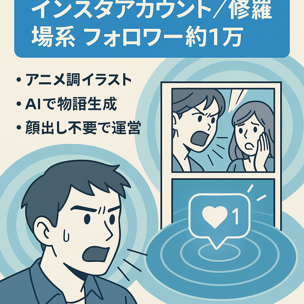 【フォロワー約1万人】非属人系　修羅場系｜独自シナリオ｜Instagram