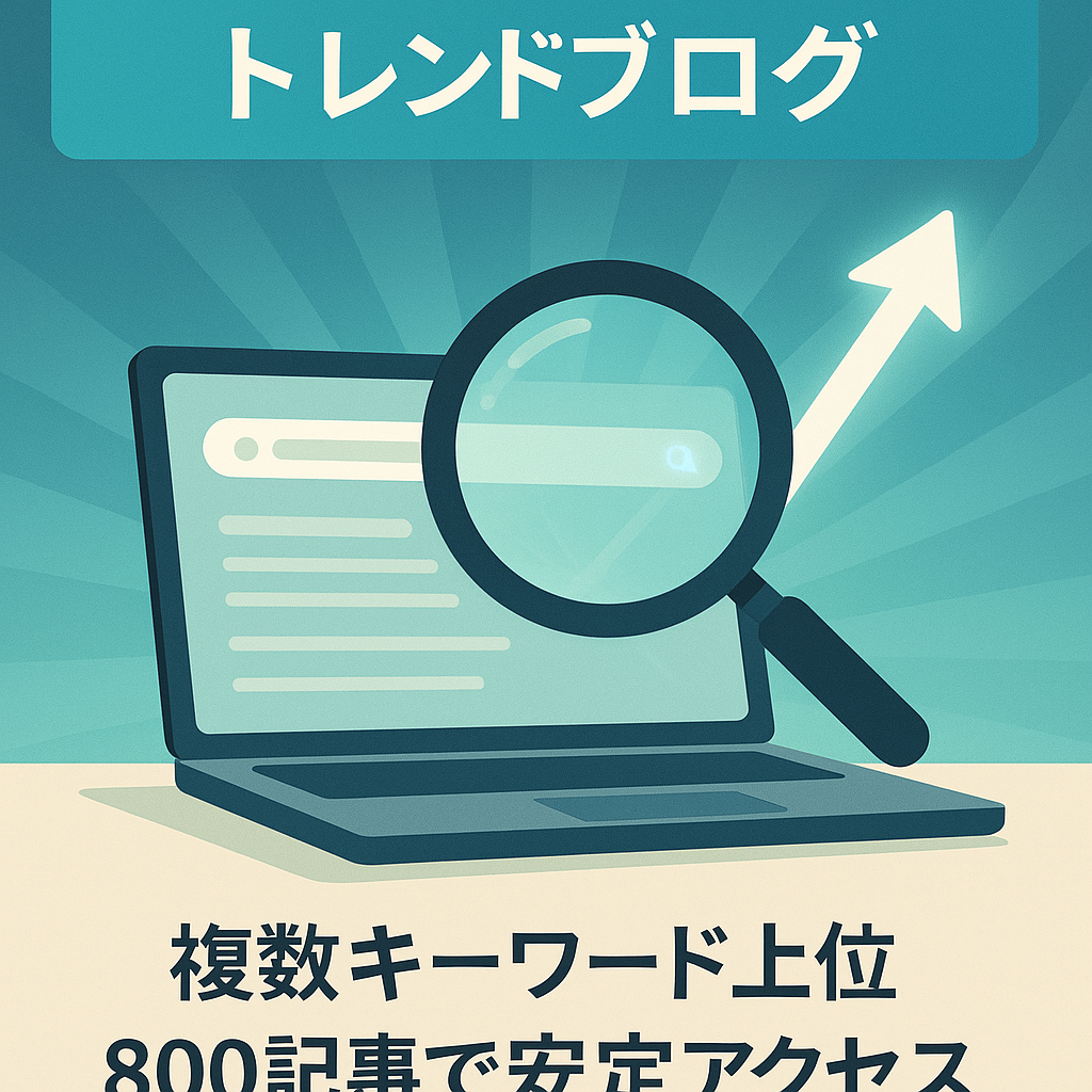SEO集客を中心としたトレンドブログ