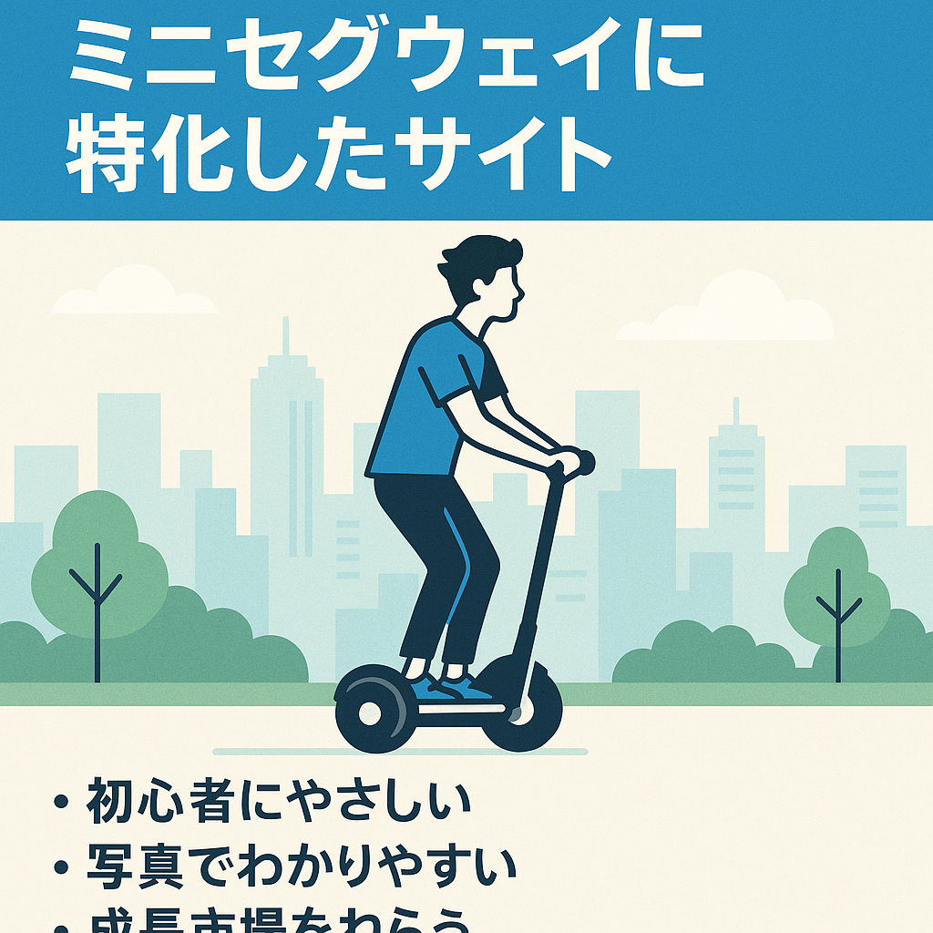 ミニセグウェイに特化したサイト