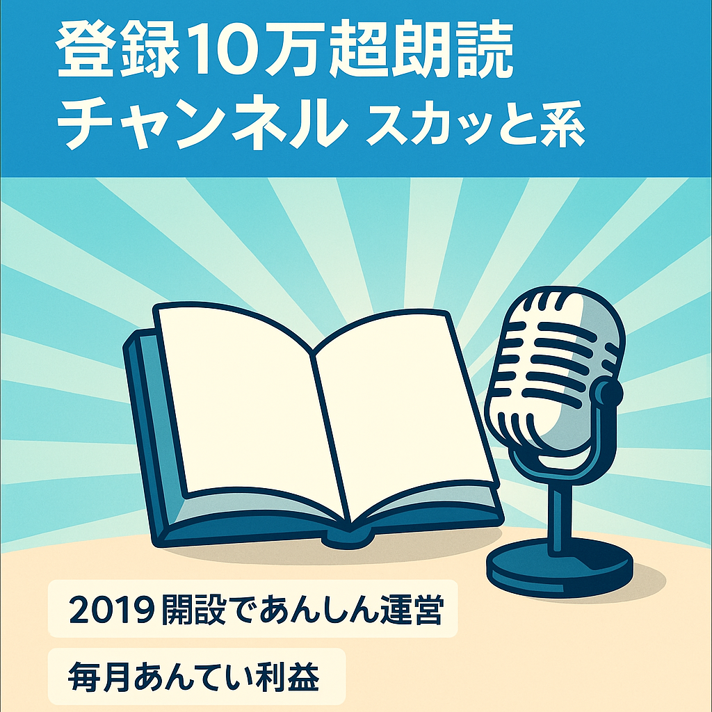 【チャンネル登録10万人以上】スカッと系朗読チャンネル【誰でも簡単に運用可能です】