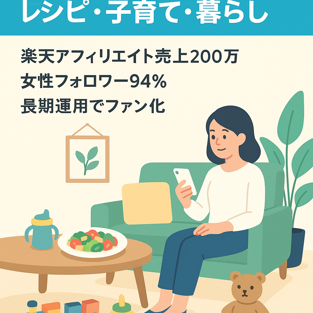 Instagram3,5万人/平均月10万円/レシピ/子育て/暮らし