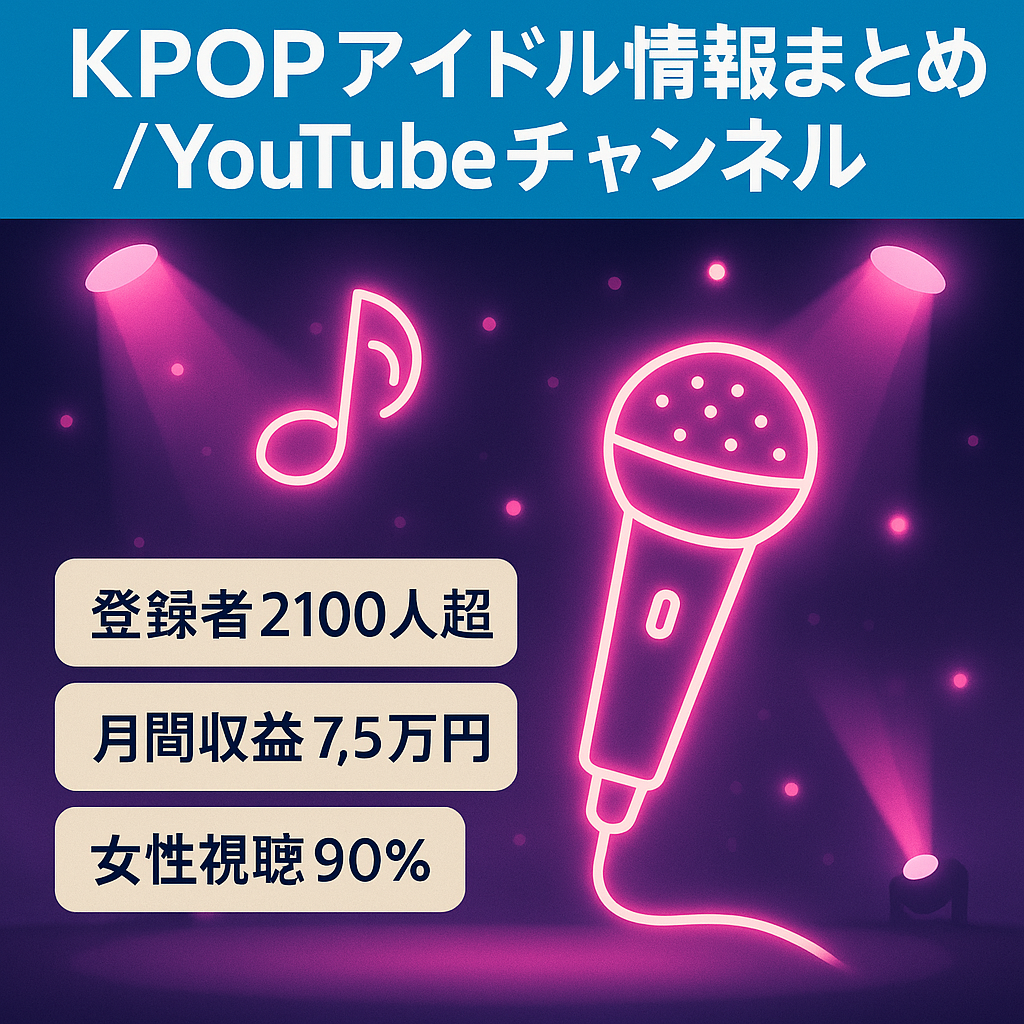 チャンネル登録者2100人のKPOPアイドルグループの情報まとめ芸能YouTubeチャンネル