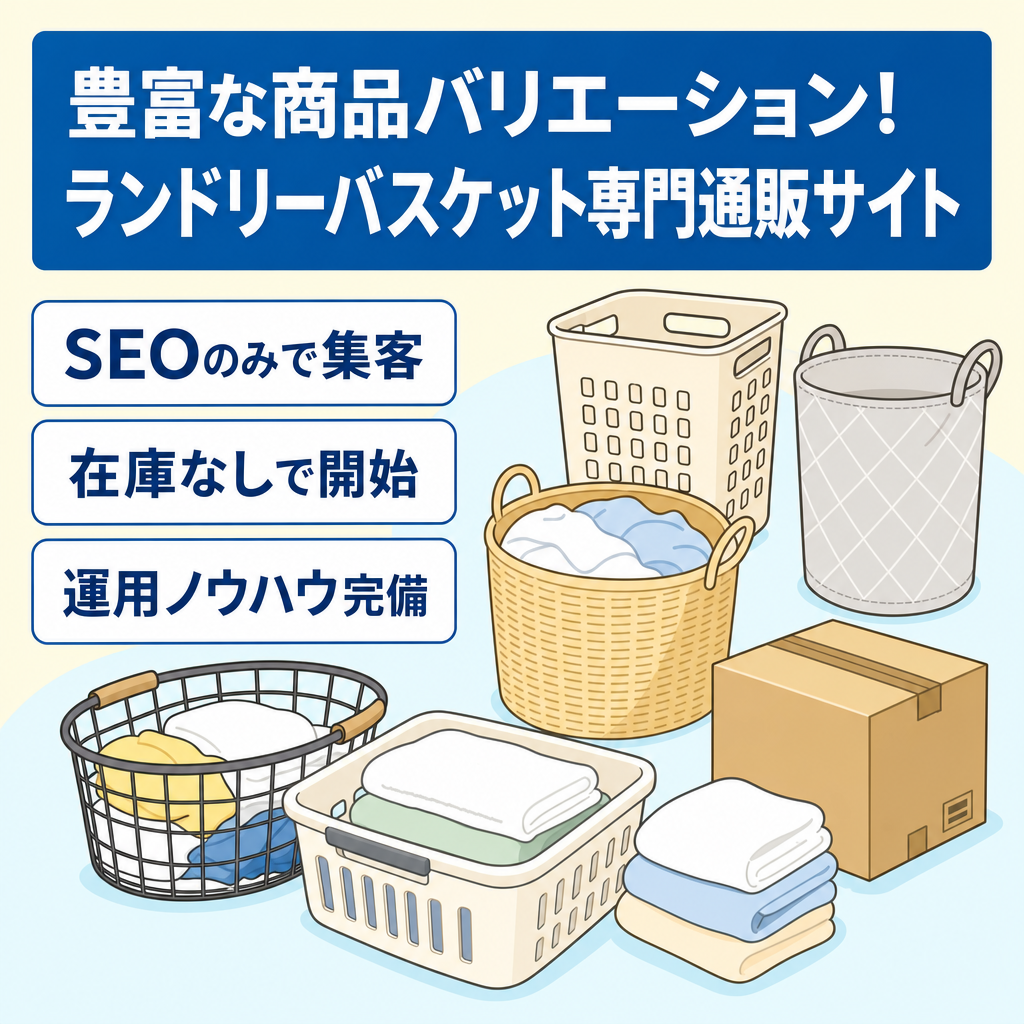 豊富な商品バリエーション！ランドリーバスケット専門通販サイト
