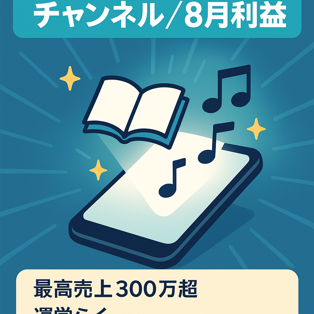 【訳あり】ショート特化の雑学チャンネル・登録者4万人【8月利益280万!!】