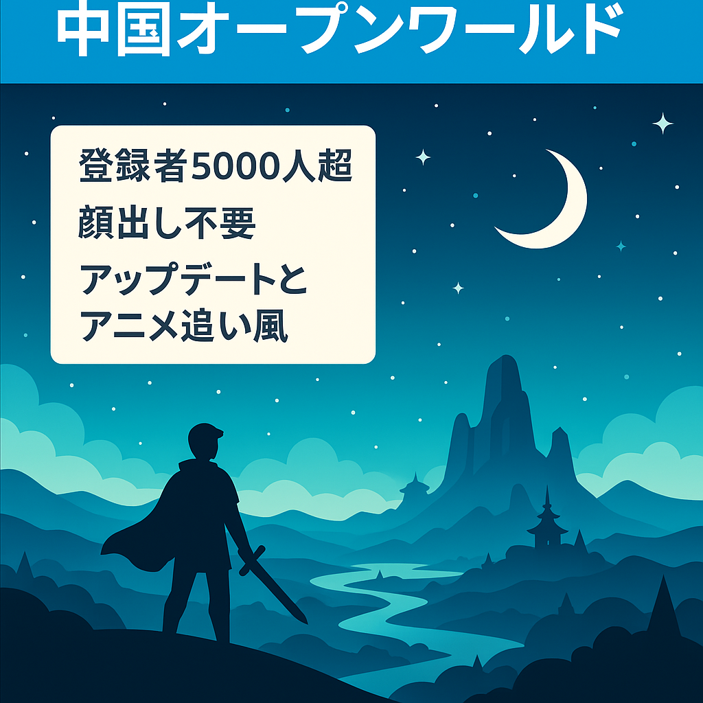 【ゲームYouTubeチャンネル】中国発オープンワールドゲームのYouTubeチャンネル！【登録者5000人以上/収益化済/最高収益月28万円】
