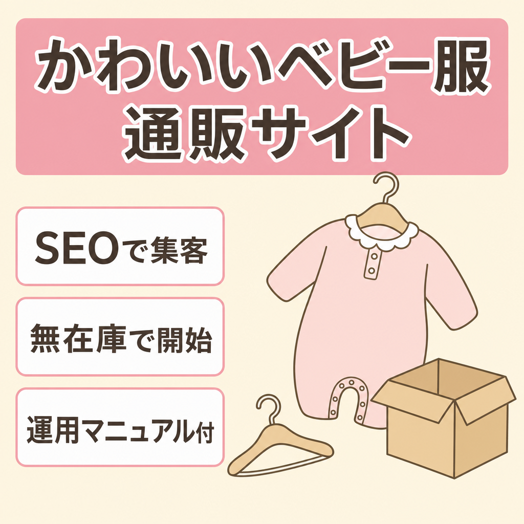 種類豊富に取り揃えてるかわいいベビー服専門の通販サイト