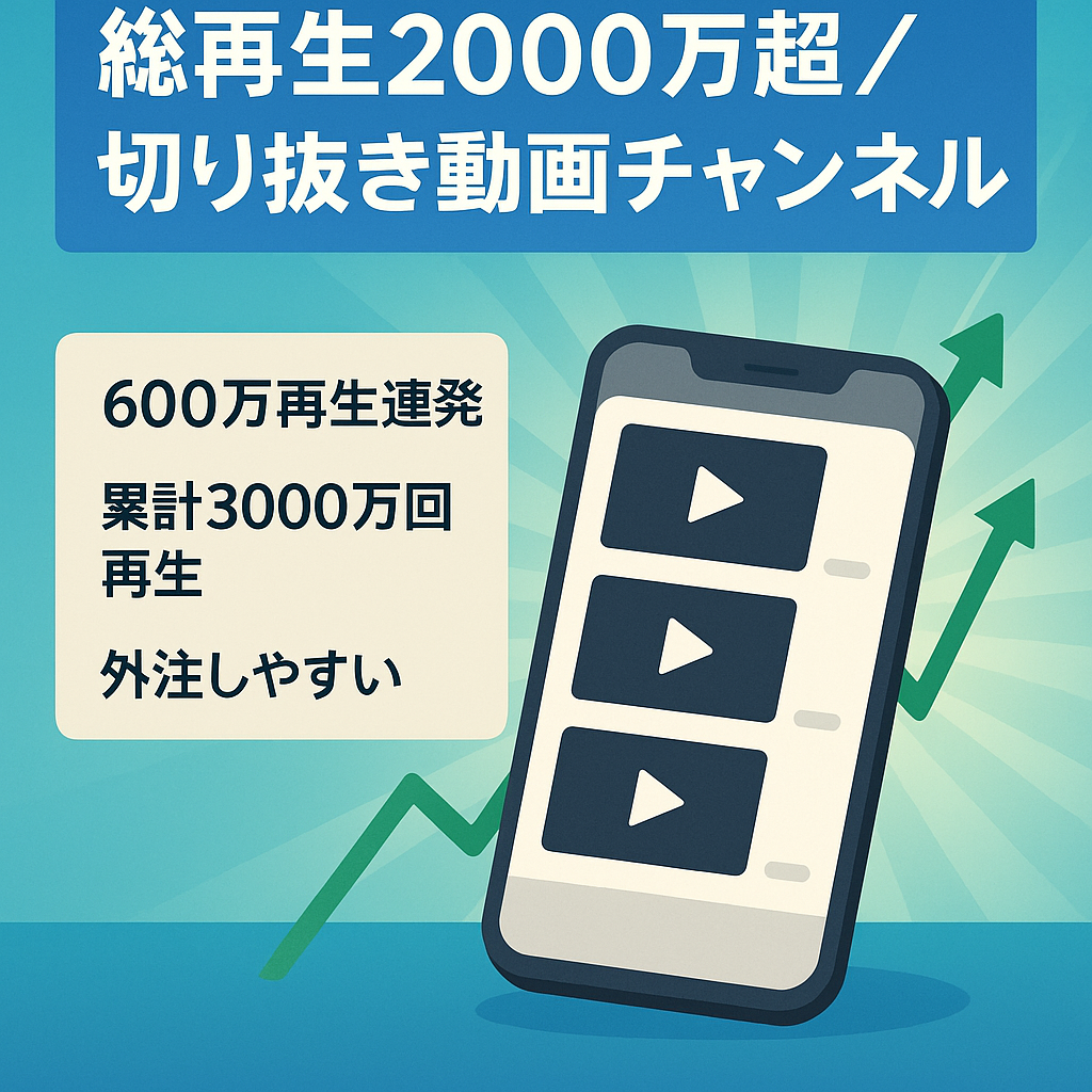 【総再生回数2000万回越え】某有名YouTuber切り抜き動画【チャンネル登録者1万人以上】