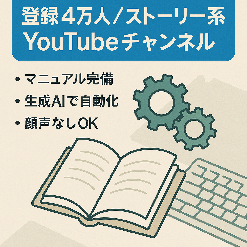 【生成AIでチェックを導入＆完全外注化済み】登録者4万人のストーリー系ずんだもんYouTubeチャンネル