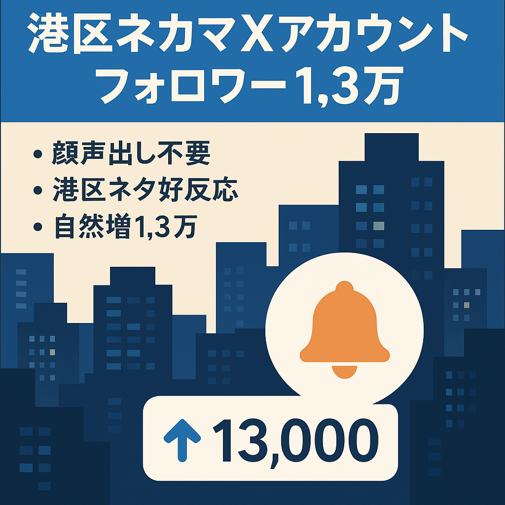 【顔出し.声出し０】X 港区ネカマアカウント【購入なしでフォロワー1.3万↑】