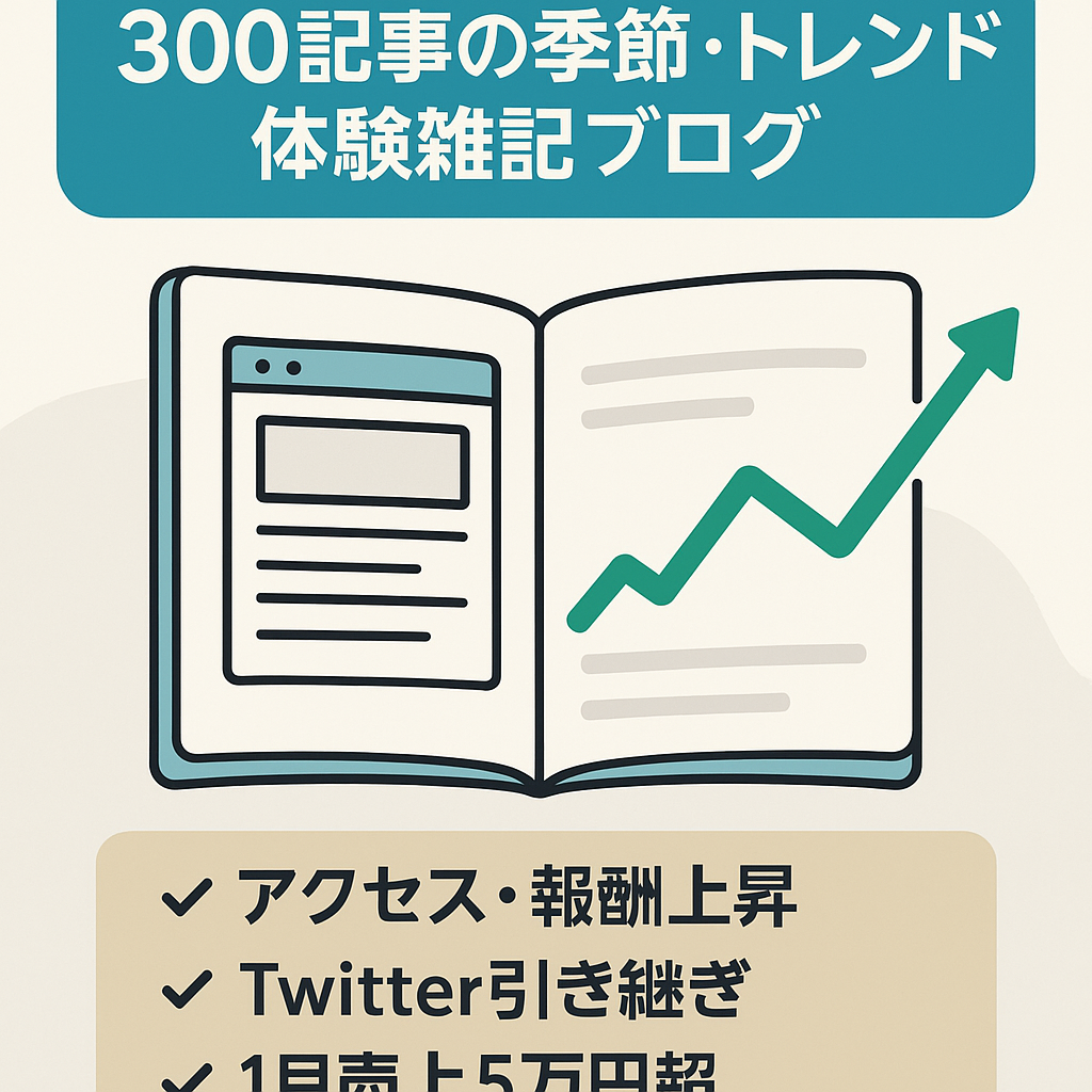 【300記事以上】季節ネタ・トレンド含む体験記事多数の雑記ブログ