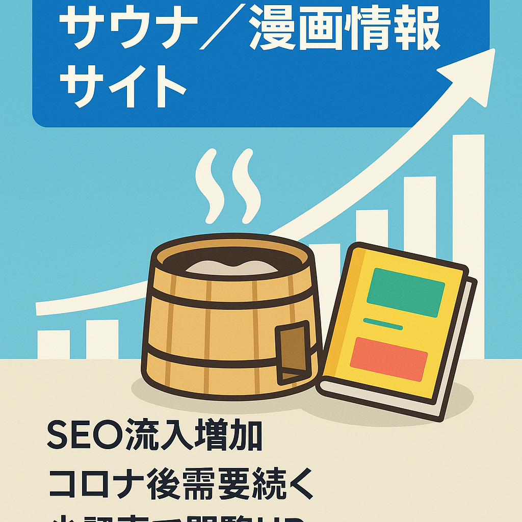 サイトPV閲覧数は右肩上がり！サウナ・漫画などの情報を発信