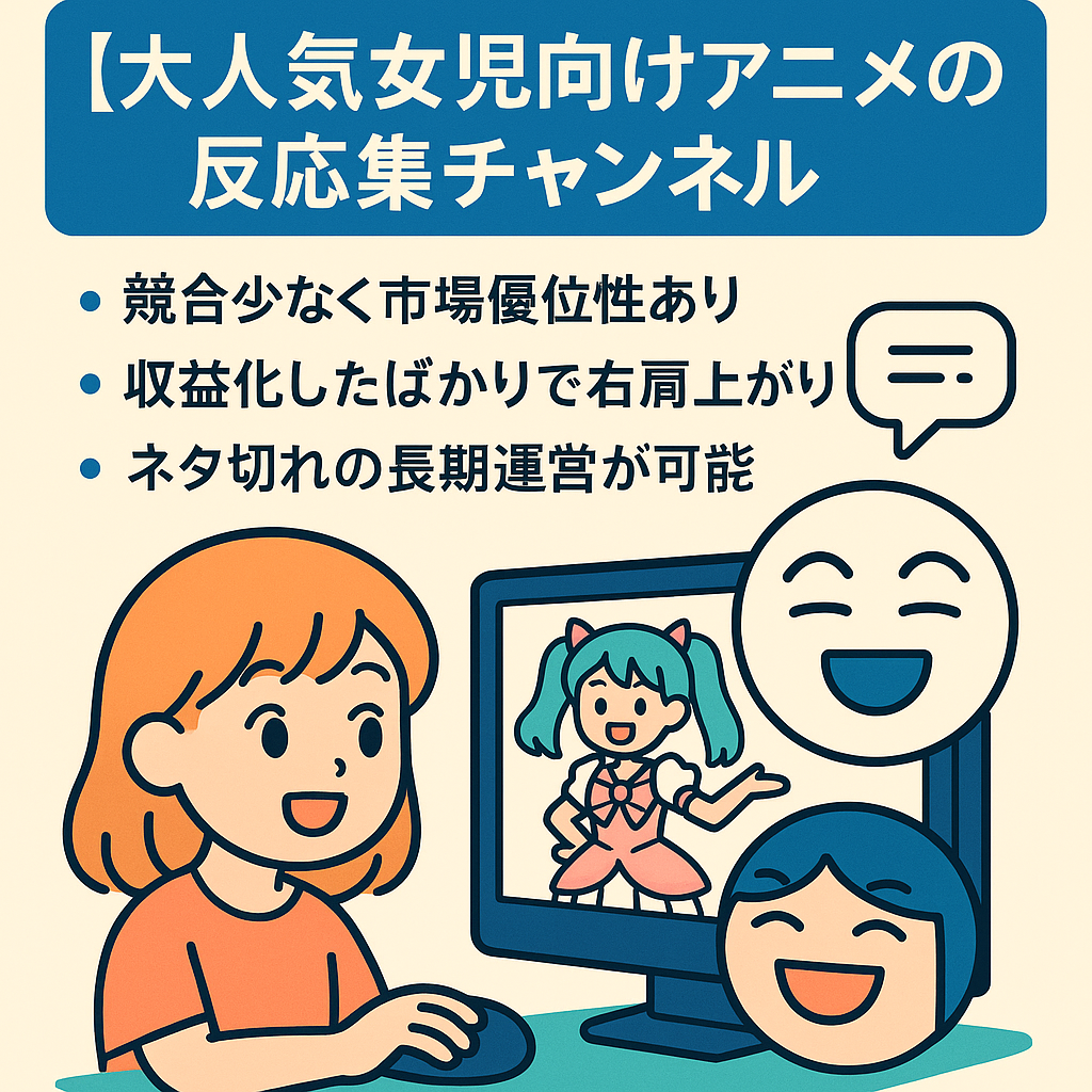 大人気女児向けアニメの反応集チャンネル　ゆっくりボイス　属人性無し