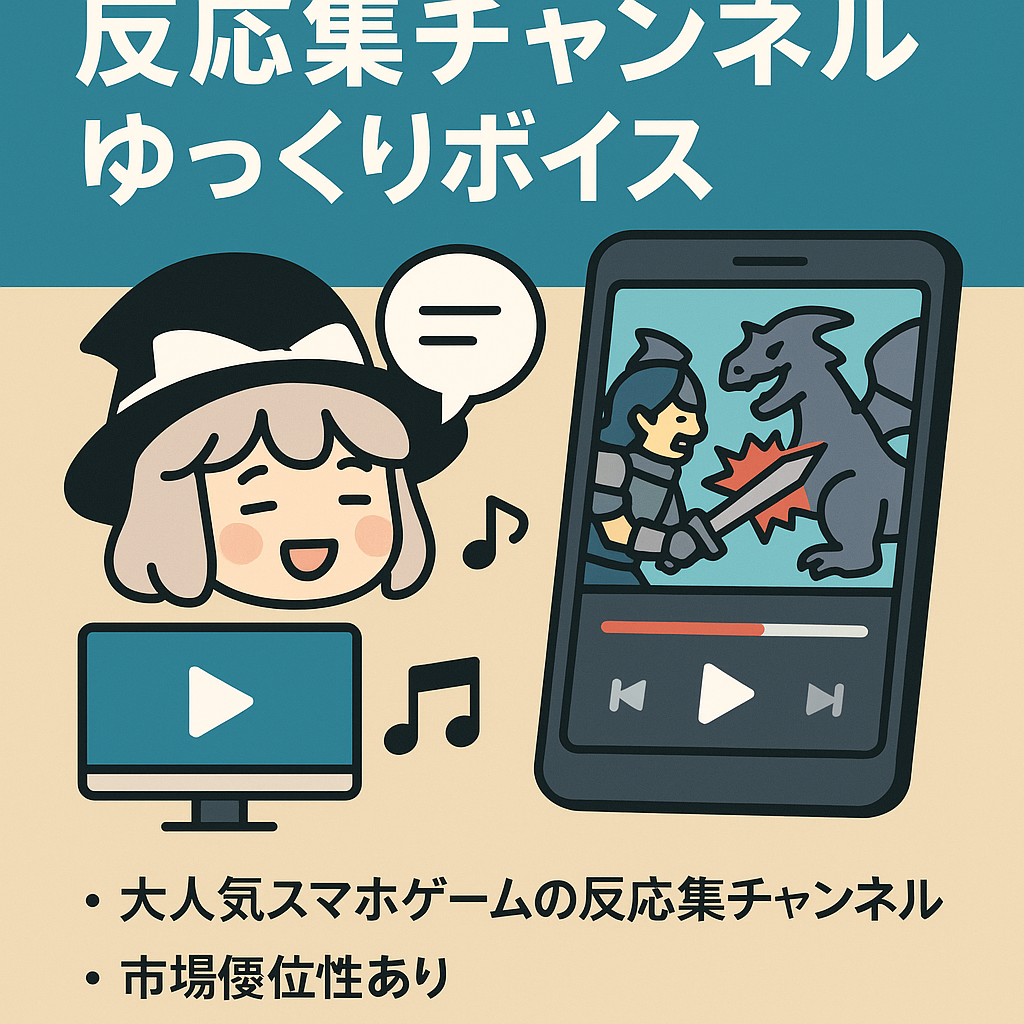 大人気スマホゲームの反応集チャンネル ゆっくりボイス　属人性無し