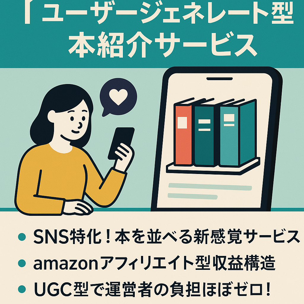 【SNS特化型】ユーザージェネレート型 本紹介サービス