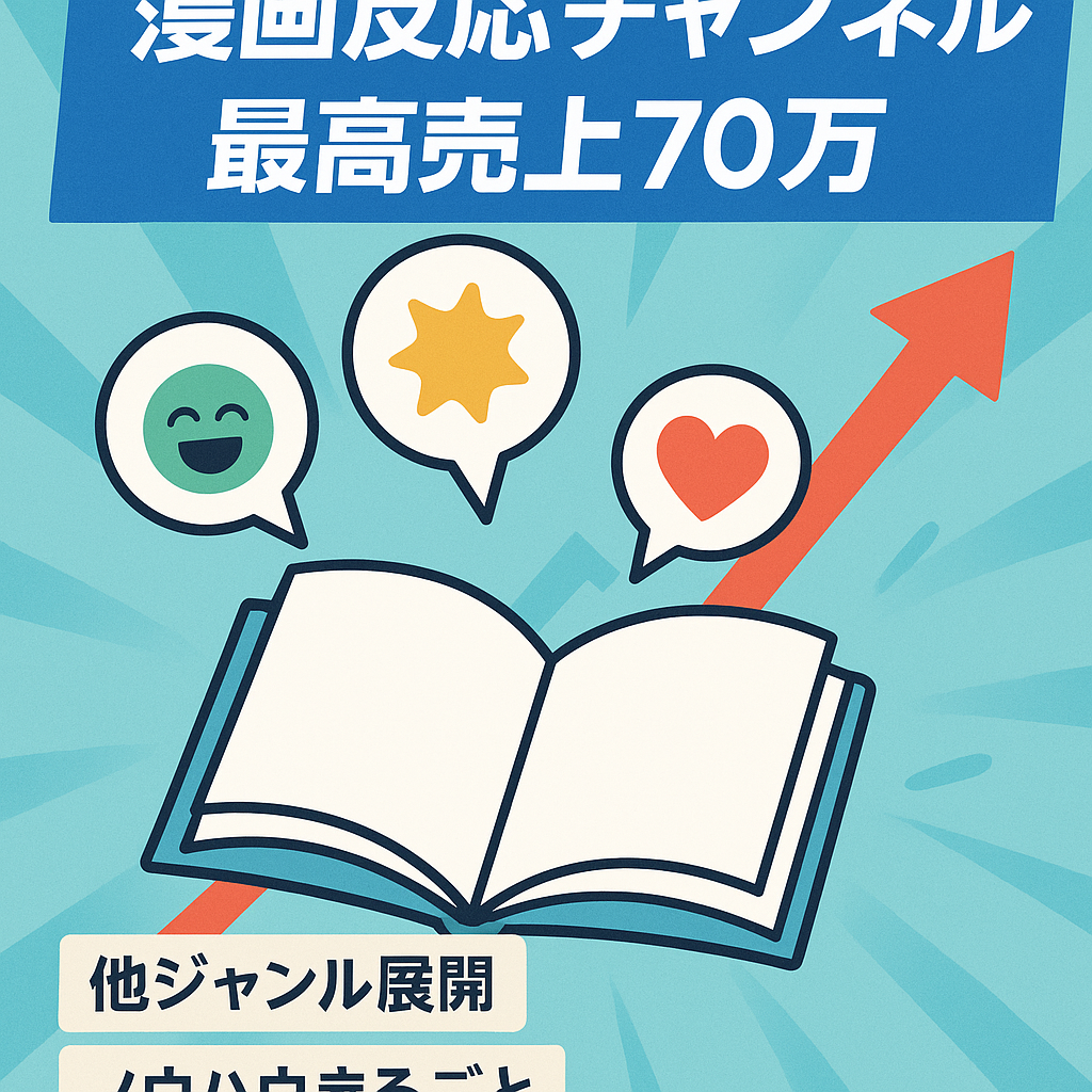 同ジャンルno.1大人気漫画の反応チャンネル[最高売り上げ70万更新]
