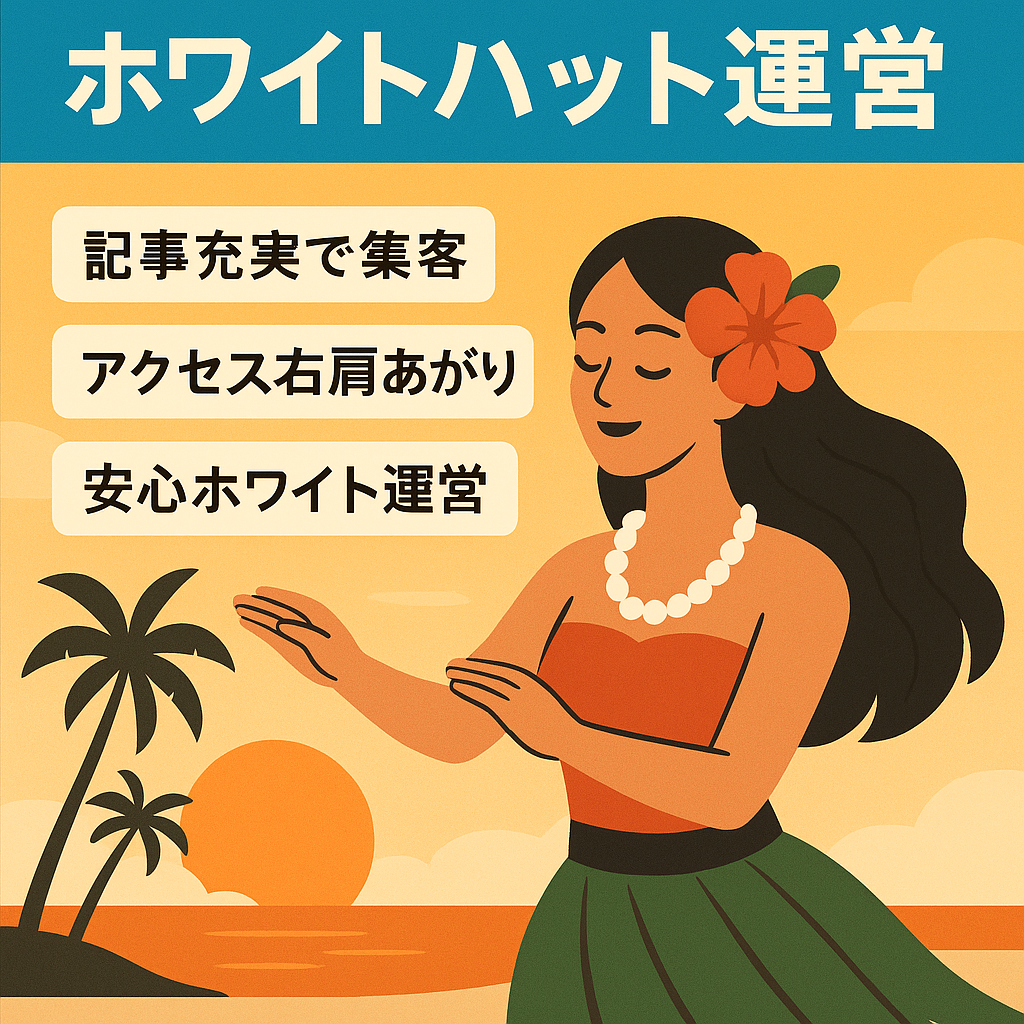 フラダンスに関連した情報WEBサイト｜ホワイトSEOで運営