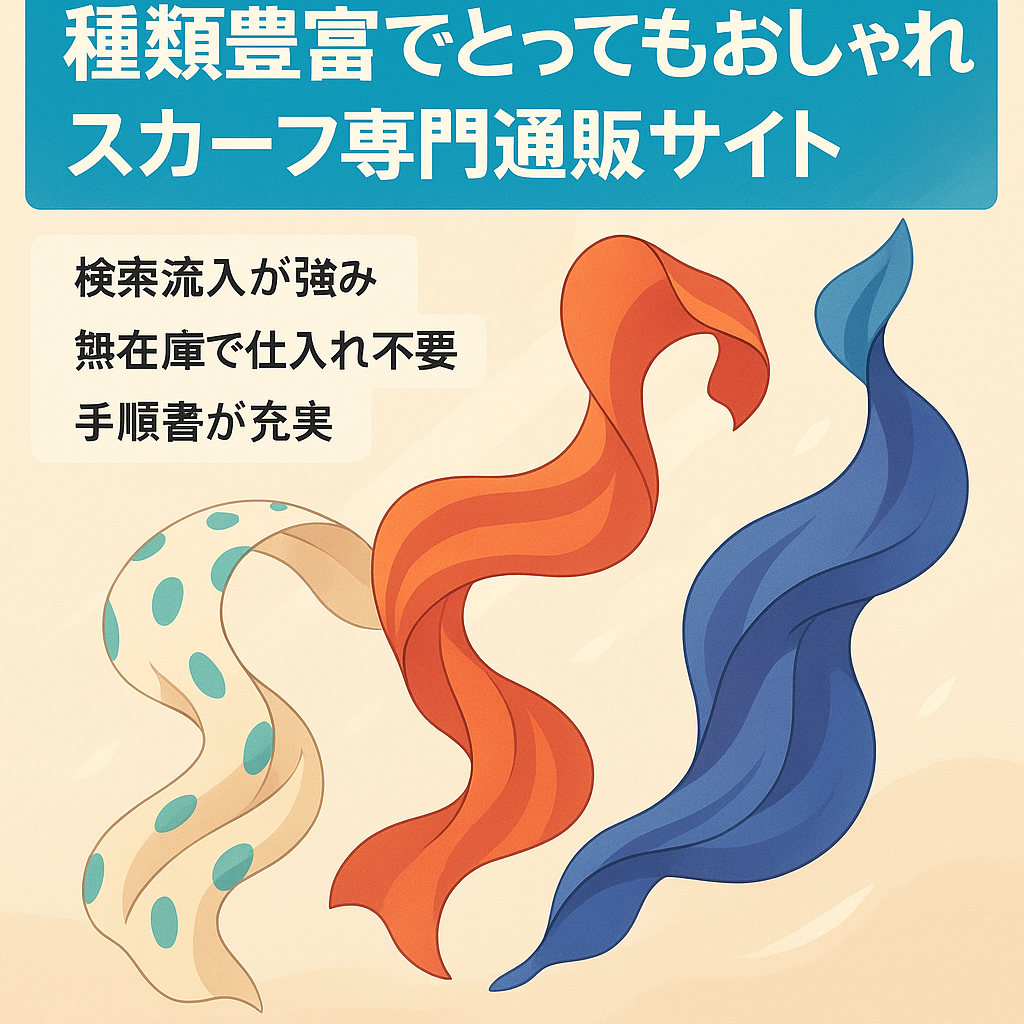 種類豊富でとってもおしゃれなスカーフ専門通販サイト